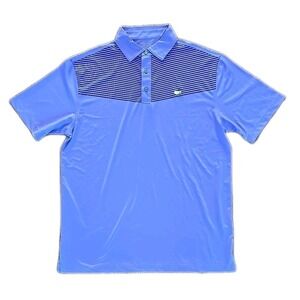 Masters Tech PURPLE Golf Performance Stretch Golfing Polo Shirt Men's Size L